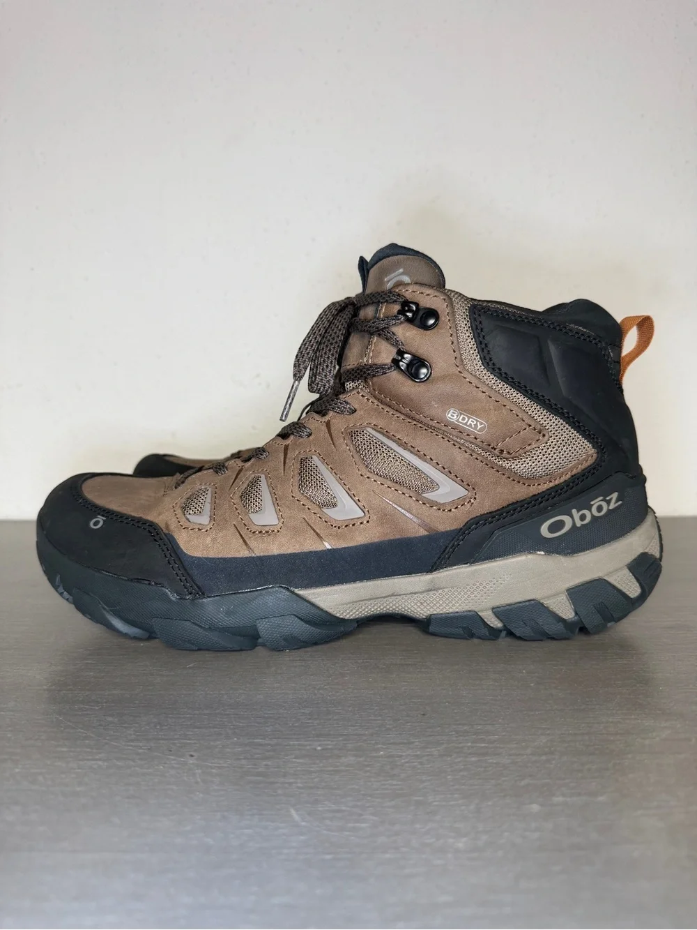 Oboz Sawtooth X Mid B-DRY Men’s Hiking Boots Waterproof Canteen Size 11.5 W